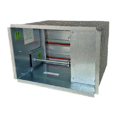 Airfoil Blade Out of Wall & Front Access Combination Fire & Smoke Dampers