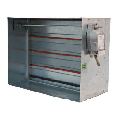 Airfoil Blade Smoke Dampers